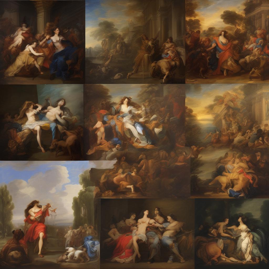 Στυλ και Τεχνικές του Καρόλου Λε Μπραν